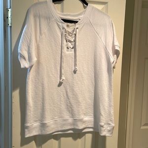 The sweatshirt project. White size sm